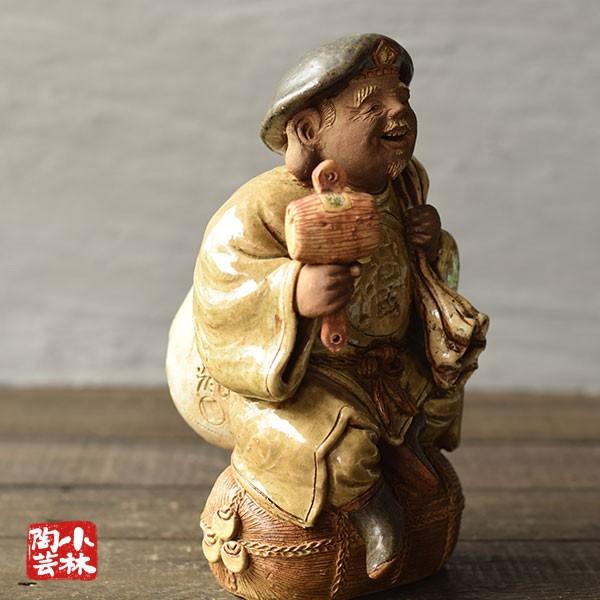 やきもの人形 七福神 大黒天 陶器製 曾風作 : 小林陶芸 - 通販 - Yahoo