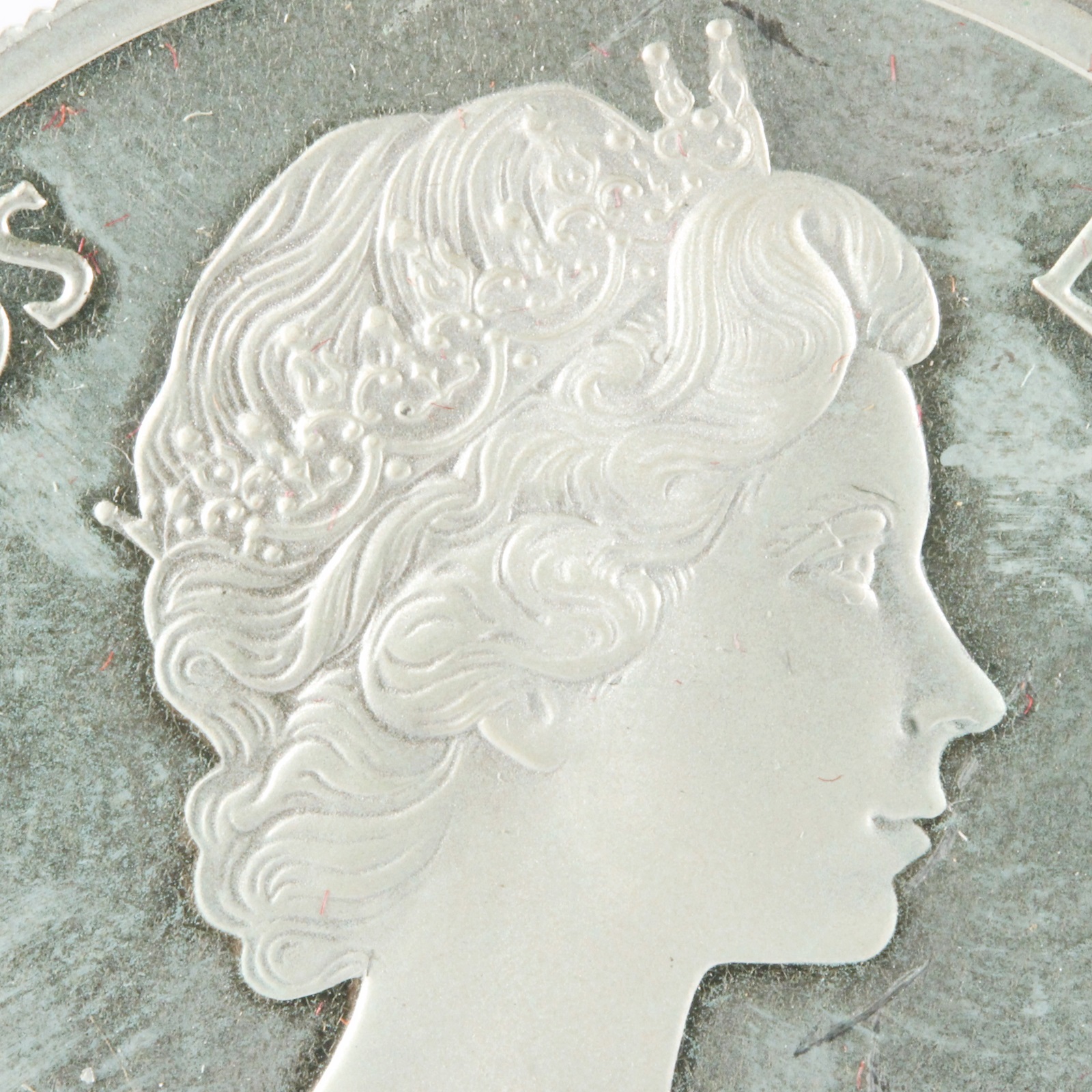 歴代女王ヤングエリザベス 1975年英国50ドル 大型銀貨3セット 歴代女王