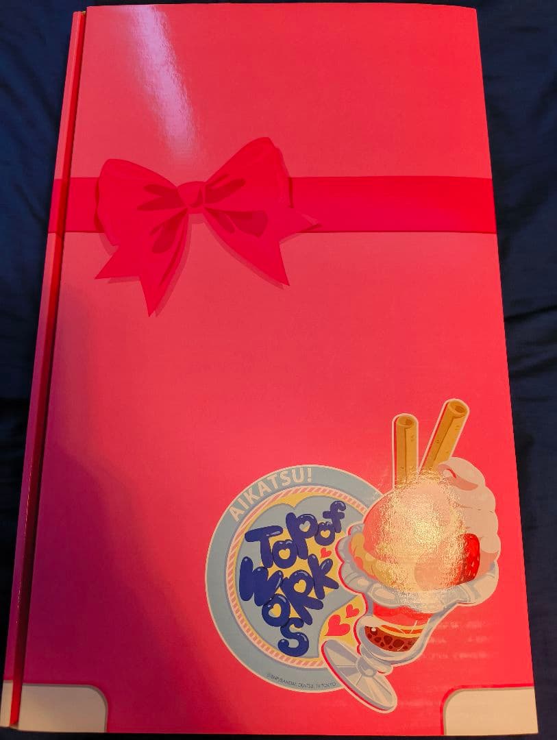 アイカツ! TOP OF WORKS 特盛いちごパフェBOX アイカツ！ top of works 特製いちごパフェBOX アイカツ！ TOP OF