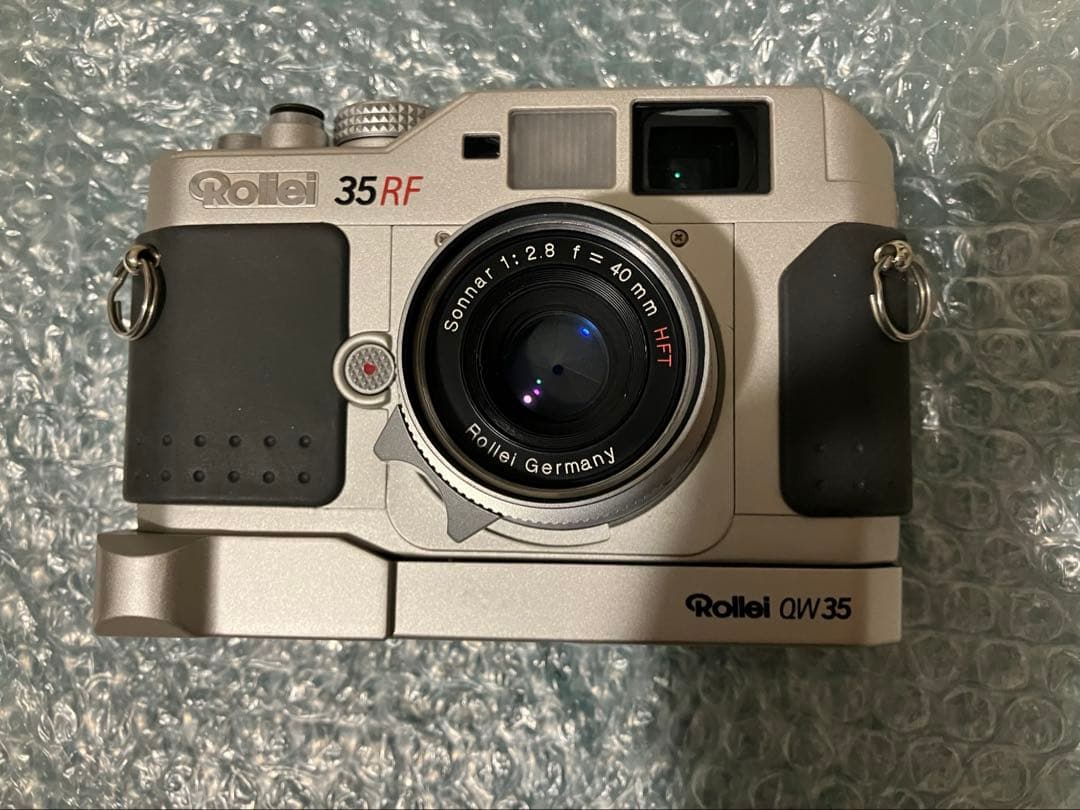 Rollei 35 RF レンジファインダーカメラ　QW35付 Rollei 35RF + QW35 Winder (2003550) | Glass Key Camera