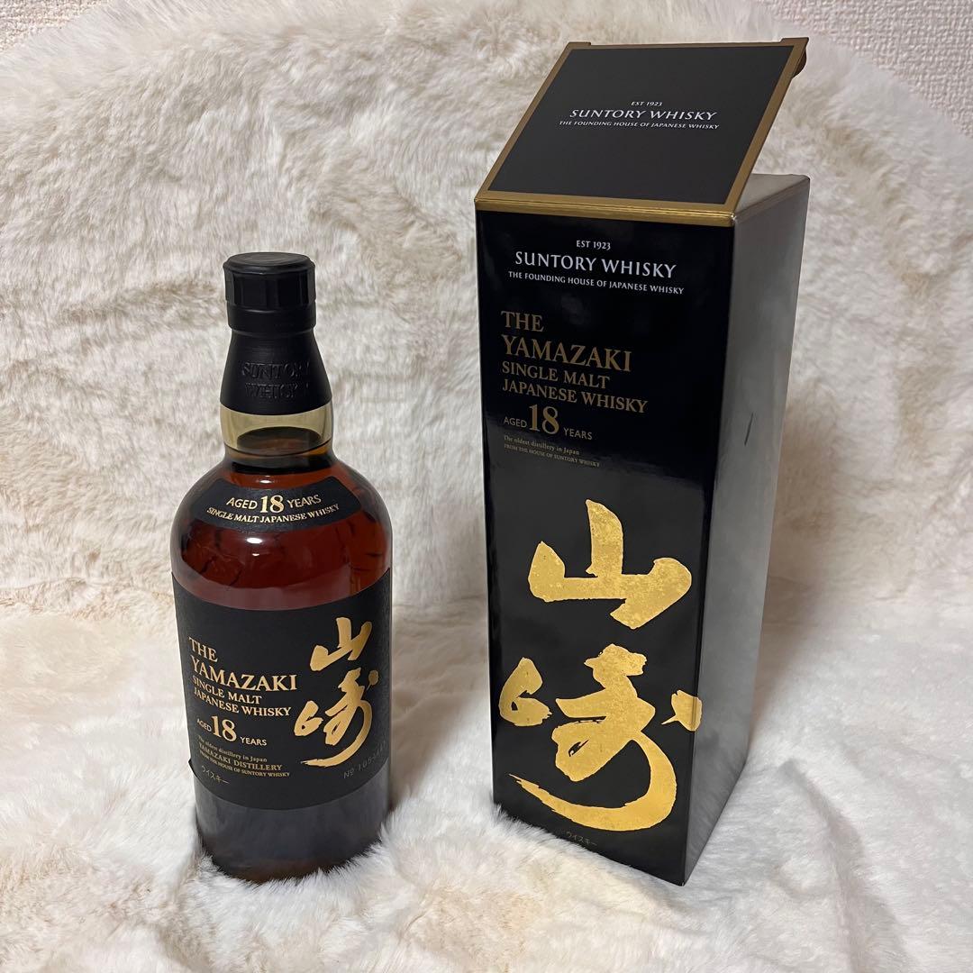 ★すみ★山崎 18年 シングルモルトウイスキー 箱あり 楽天市場】（化粧箱付）サントリー シングルモルトウイスキー 山崎18年